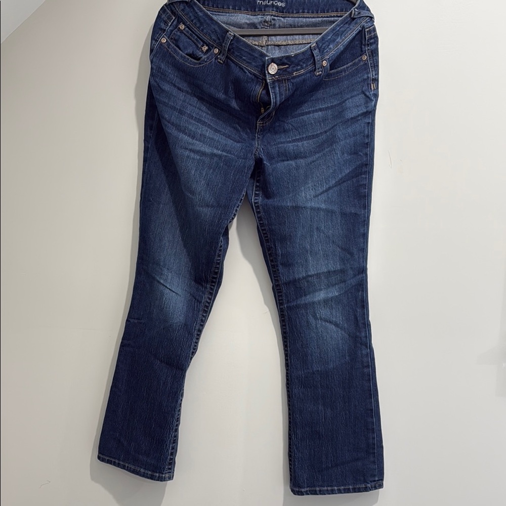 Maurices Dark Blue Boot Cut Jeans